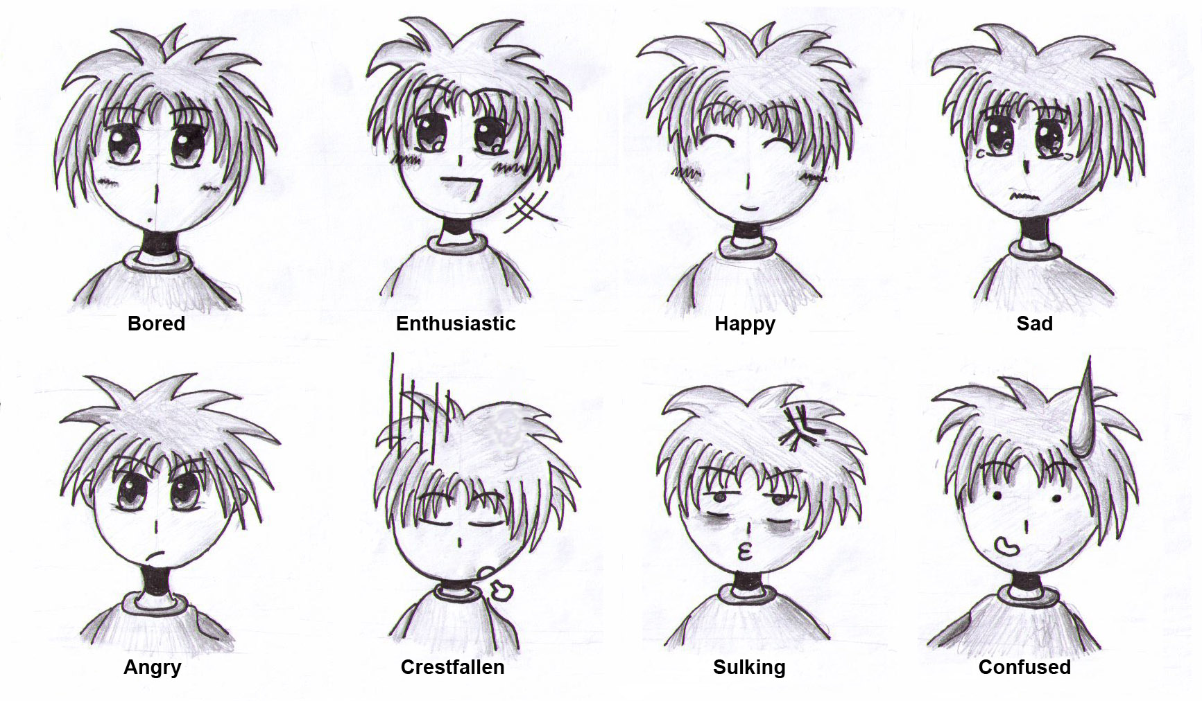 Emotions Faces For Children