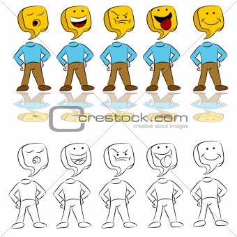 Emotions Pictures Clip Art