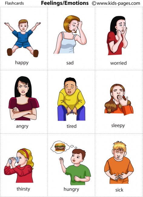 Emotions Pictures For Kids