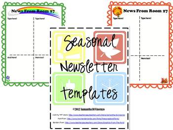 Fall Newsletter Templates Free