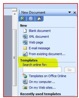 Free Newsletter Templates For Microsoft Word 2003