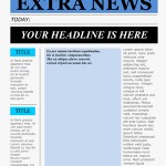 Free Newspaper Template For Kids