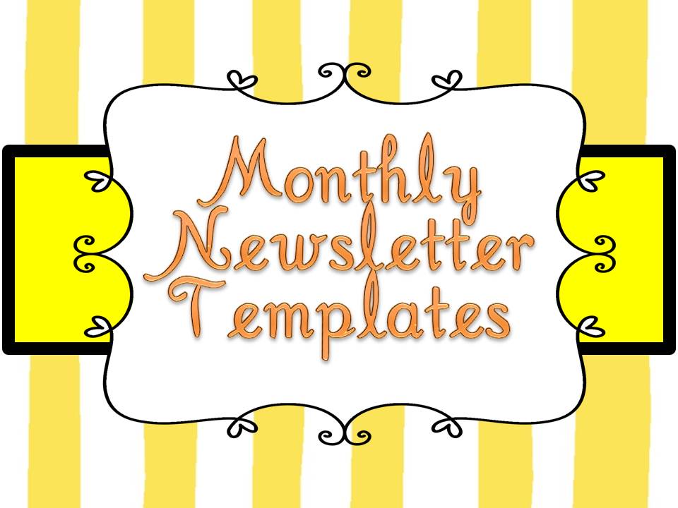 Free Weekly Newsletter Templates For Teachers