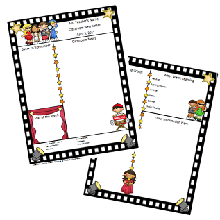 Free Weekly Newsletter Templates For Teachers