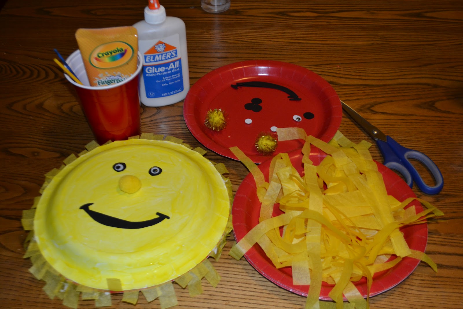 Gray And Yellow Paper Plates