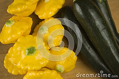 Green And Yellow Squash