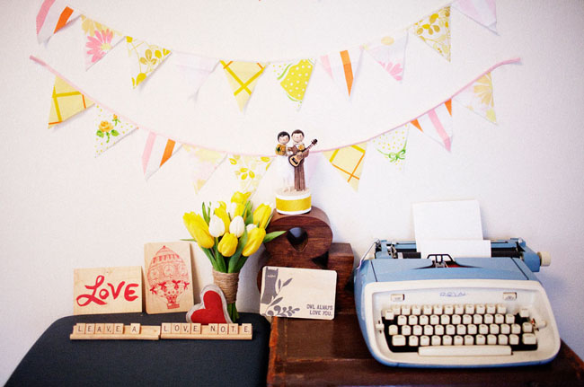 Green And Yellow Wedding Decorations