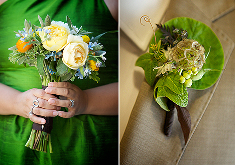 Green And Yellow Wedding Ideas