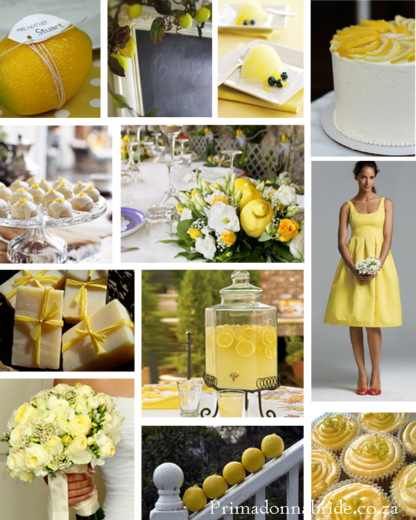 Green And Yellow Wedding Theme