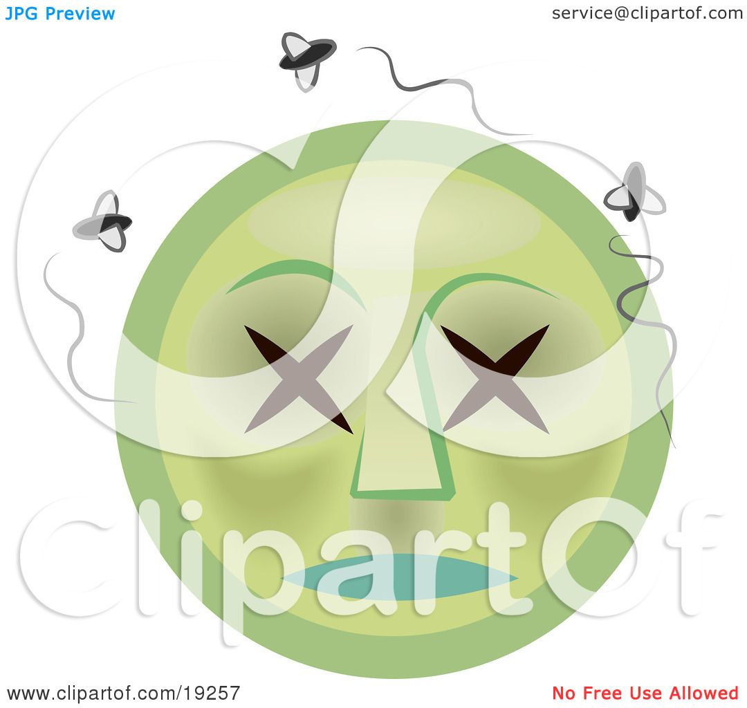 Green Smiley Face Clip Art Free