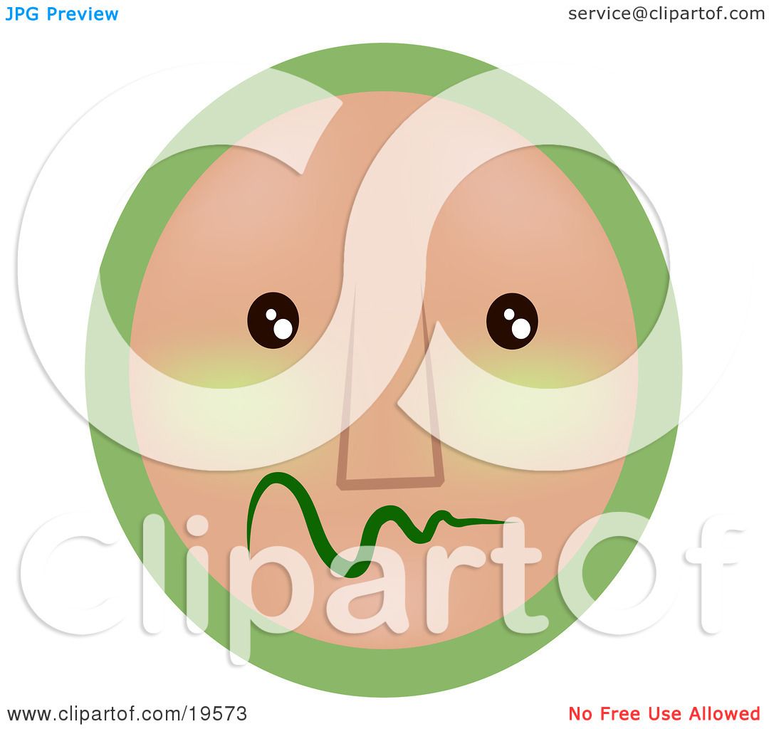 Green Smiley Face Clip Art Free