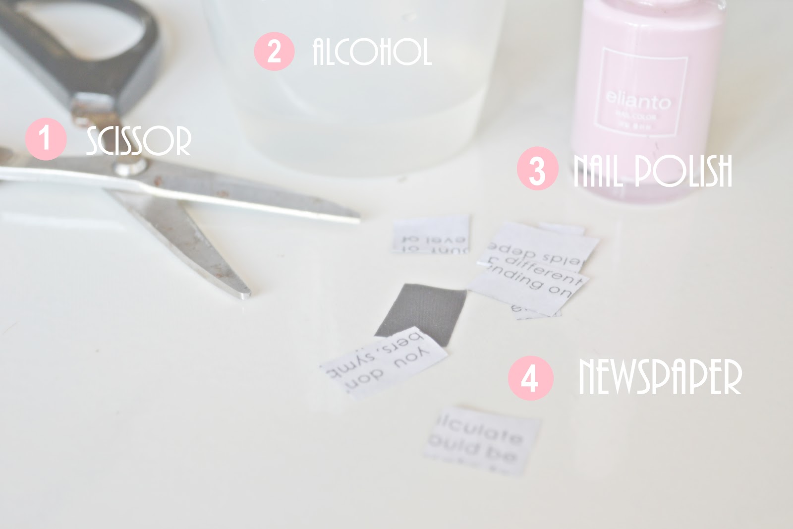 How To Do Newspaper Nails With Almond Extract