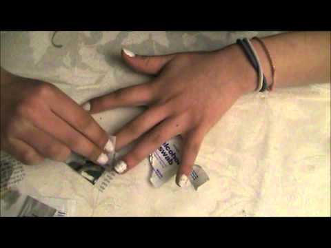 How To Do Newspaper Nails With Regular Paper