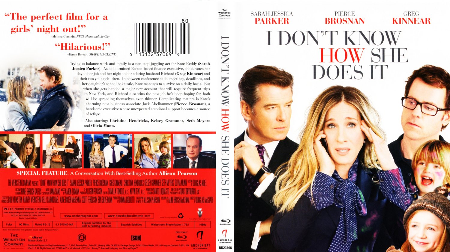 I Dont Know How She Does It Dvd