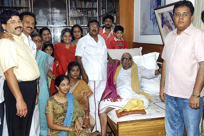 Karunanidhi Family Photo