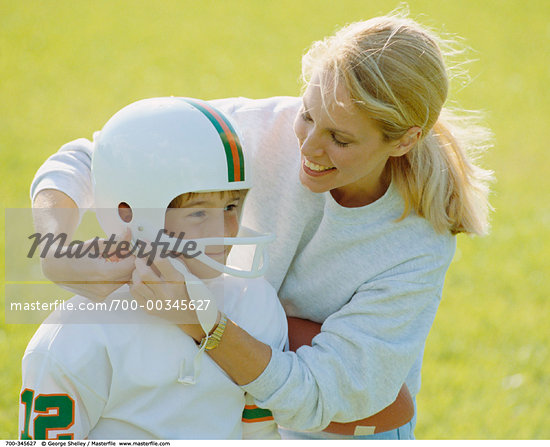 Kids American Football Helmet