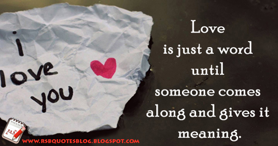 Meaning Of Love Quotes Image