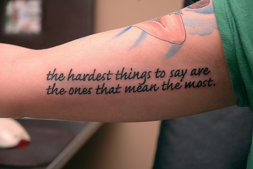 Meaningful Quotes For Tattoos For Guys