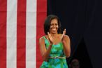 Michelle Obama Barbara Goleman Senior High School