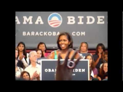 Michelle Obama Barbara Goleman Senior High School