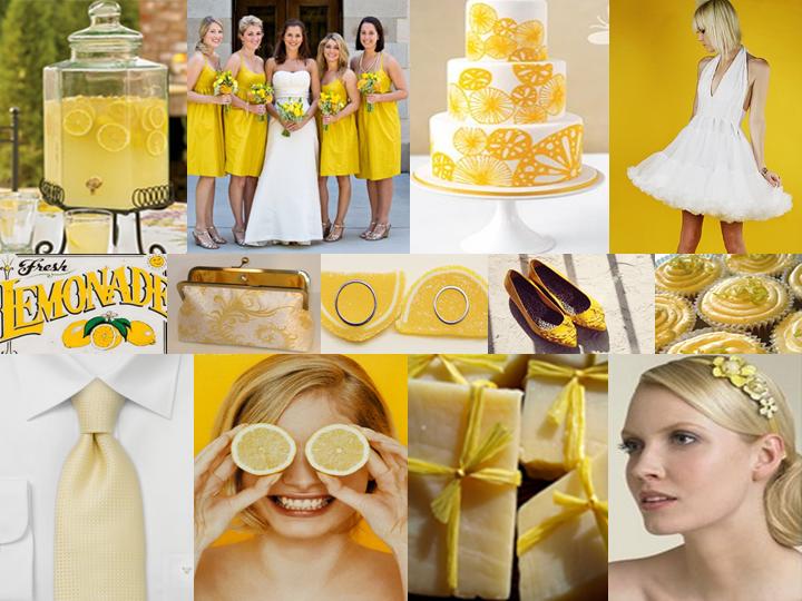 Navy Blue And Yellow Wedding Colors