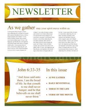 Newsletter Design Templates