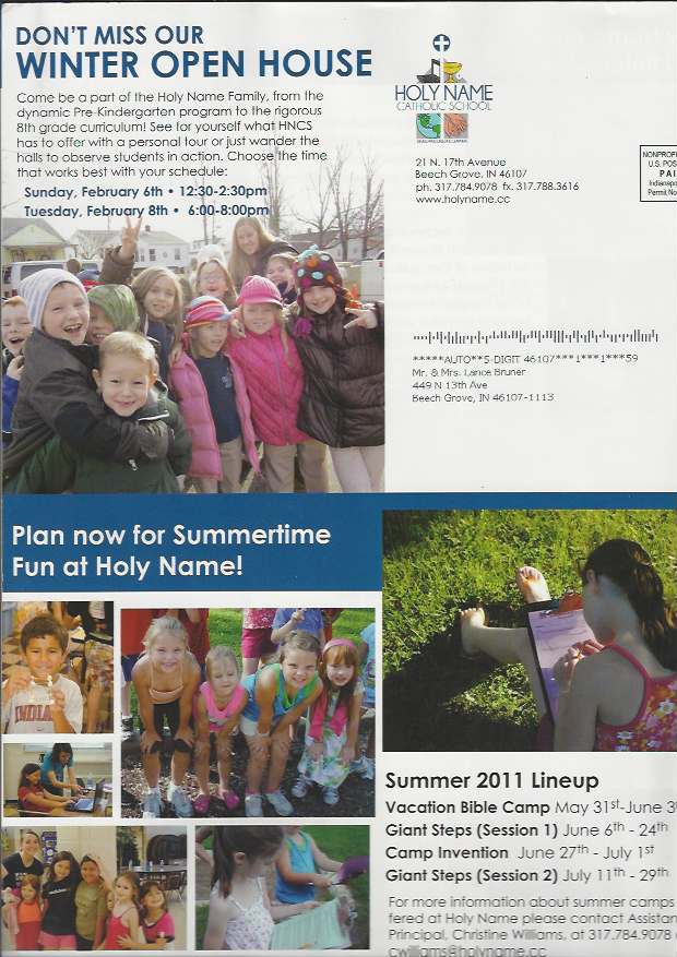 Newsletter Samples For Schools