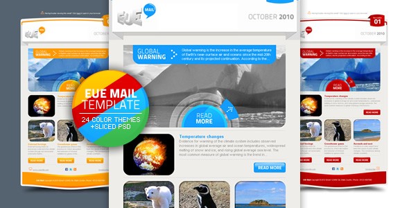 Newsletter Templates Psd