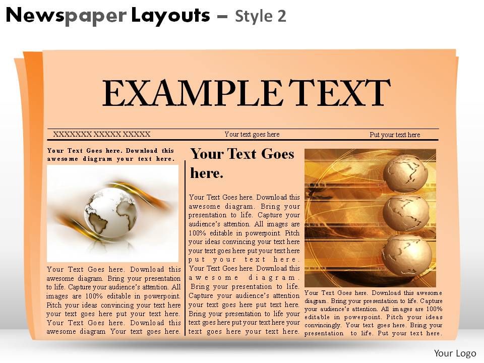 Newspaper Background For Powerpoint