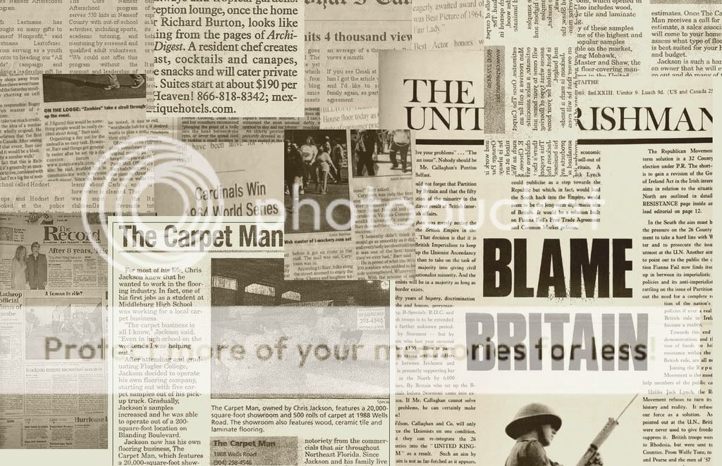 Newspaper Background Image