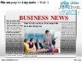 Newspaper Layout Design Ppt