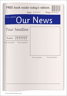 Newspaper Layout Template Free Download