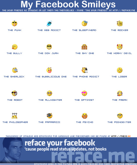 Penguin Smiley Facebook Chat