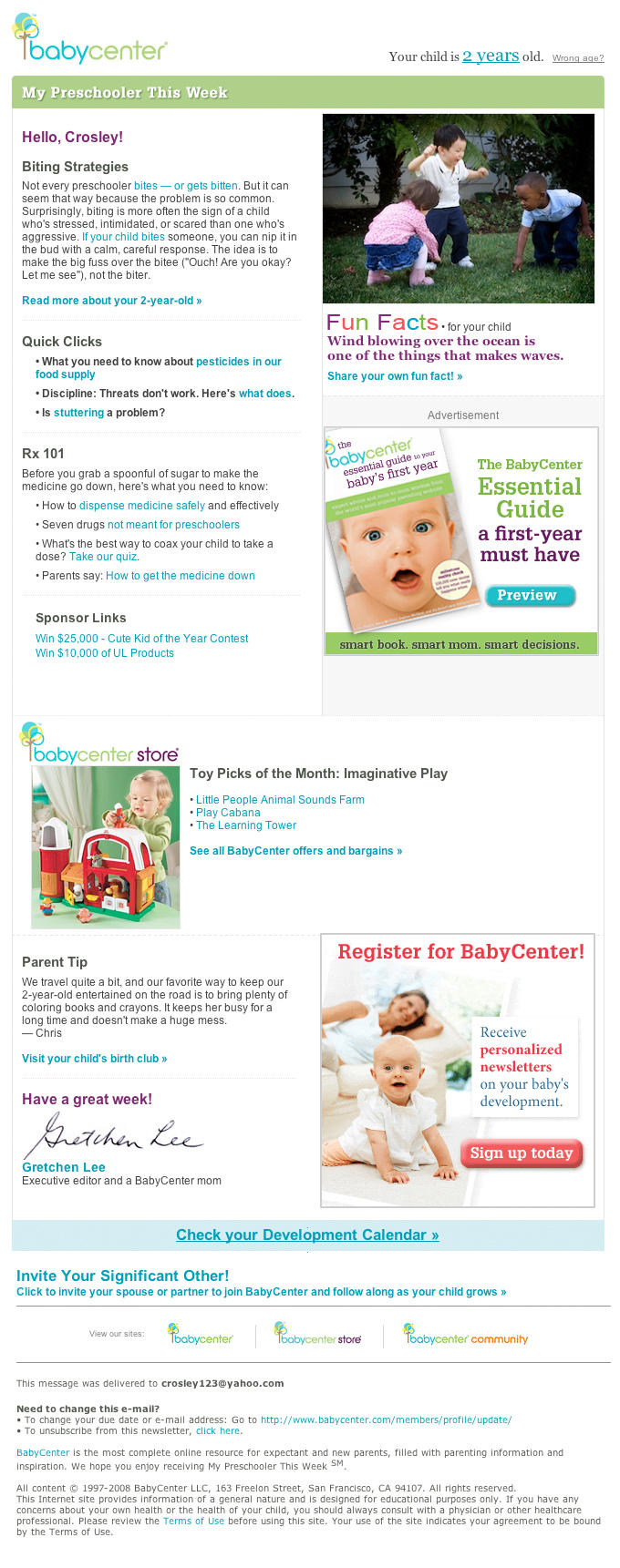 Preschool Newsletter Examples