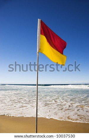 Red And Yellow Flag