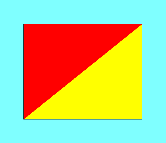 Red And Yellow Flag