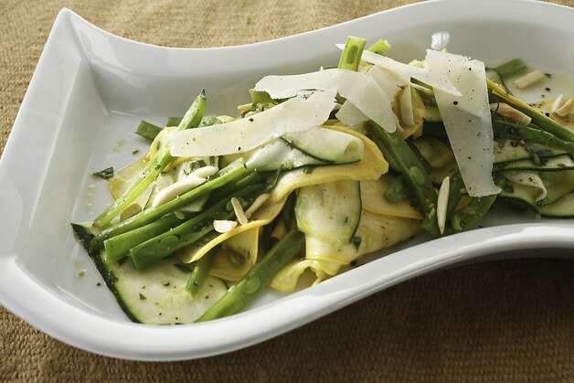 Round Green And Yellow Squash