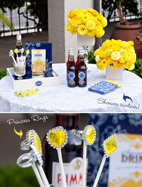 Royal Blue And Yellow Wedding Decorations