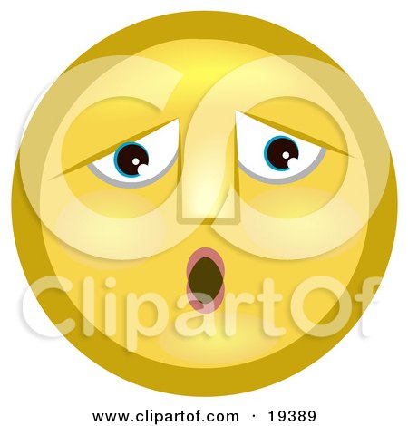 Sad Smiley Face Clip Art