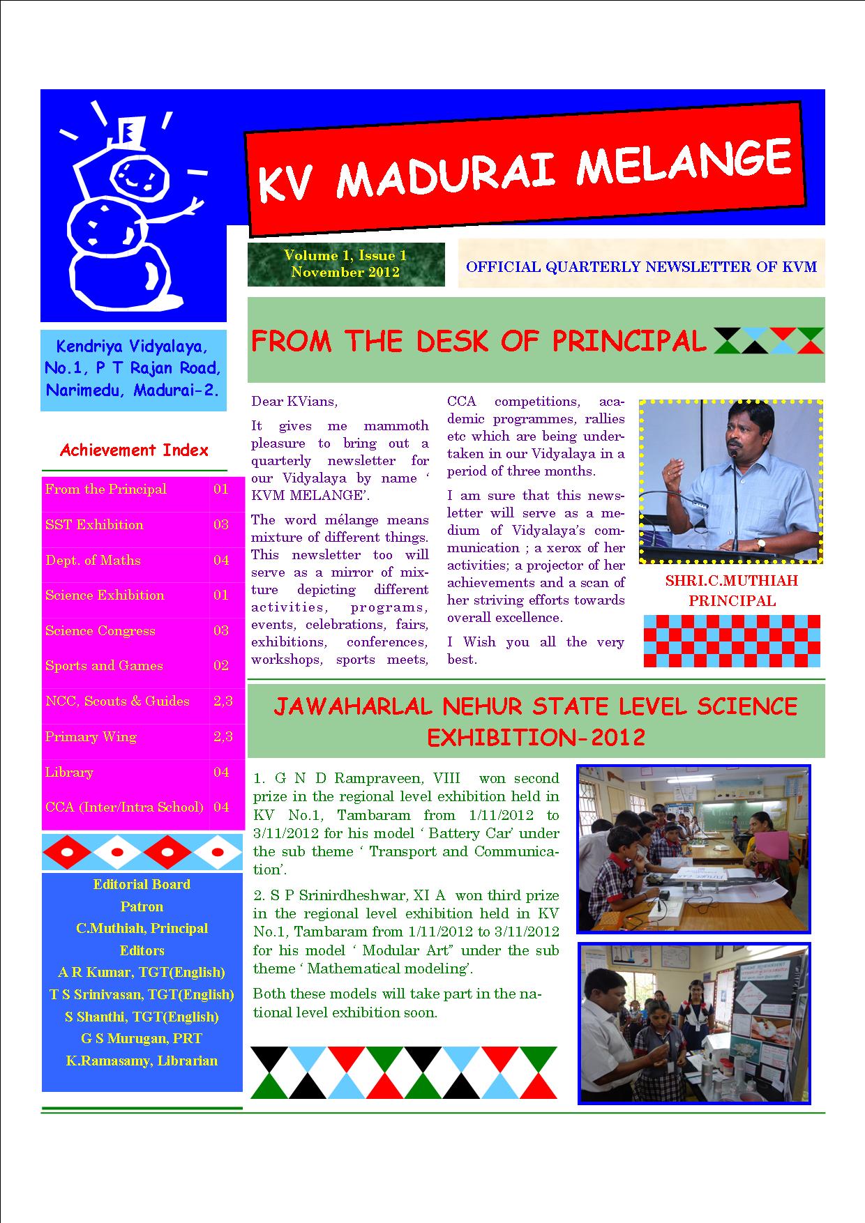 School Newsletter Samples