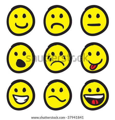 Smiley Face Cartoon Funny