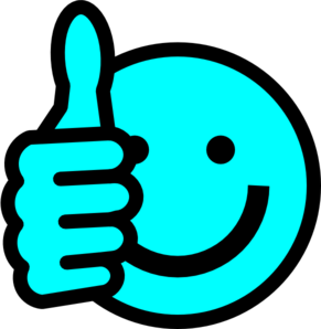 Smiley Face Clip Art Thumbs Up