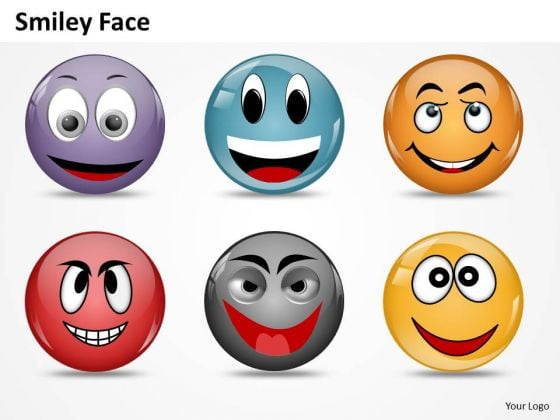 Smiley Face Emotions Chart