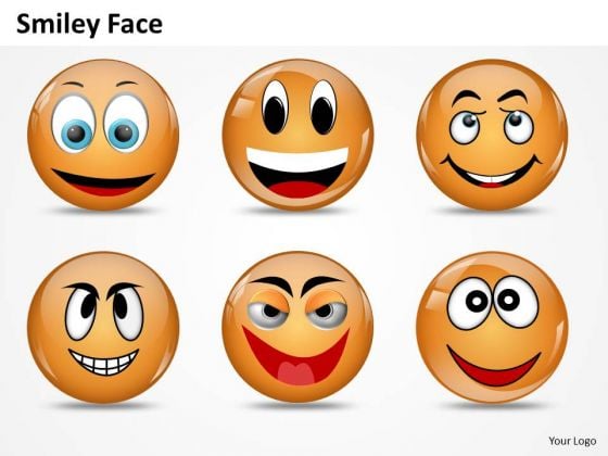 Smiley Face Emotions Chart