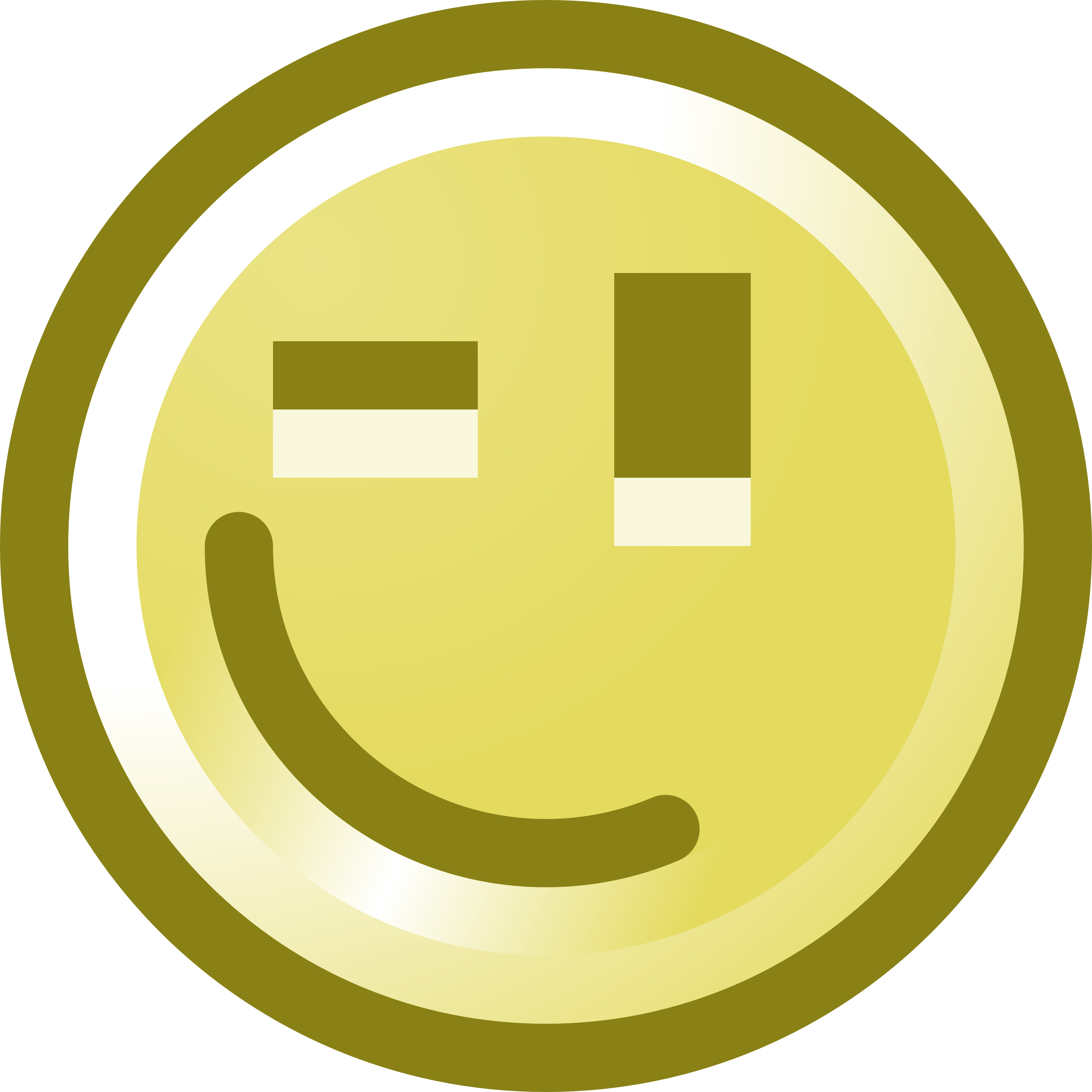 Smiley Face Thumbs Up Cartoon