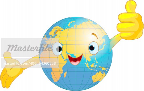 Smiley Face Thumbs Up Clipart