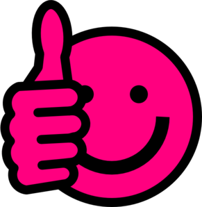 Smiley Face Thumbs Up Clipart