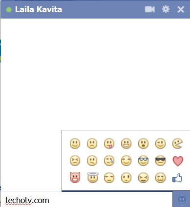 Smiley Facebook Chat