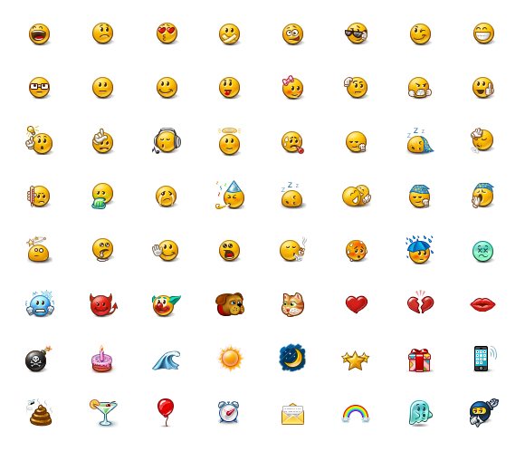 Smileys Emoticons Download