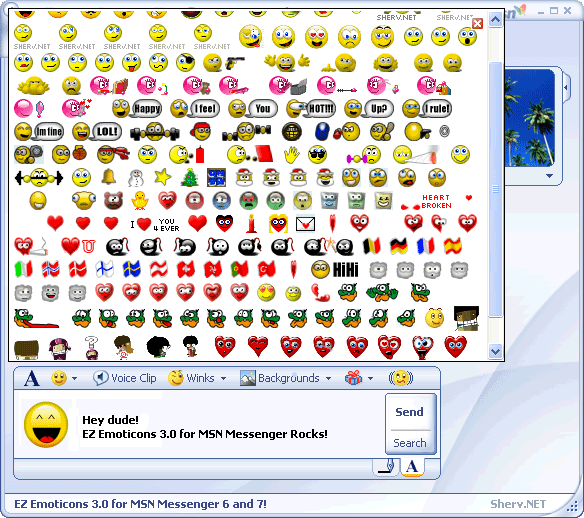 Smileys Emoticons For Msn